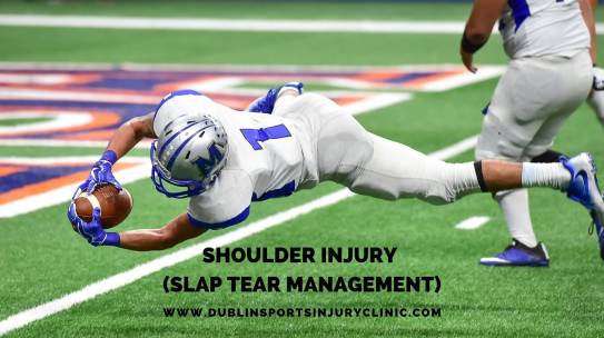 Shoulder Injury (SLAP Tear Management?)
