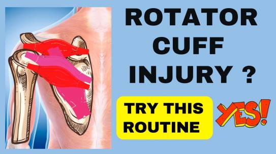 Top 4 Shoulder Exercises for Rotator Cuff Injury
