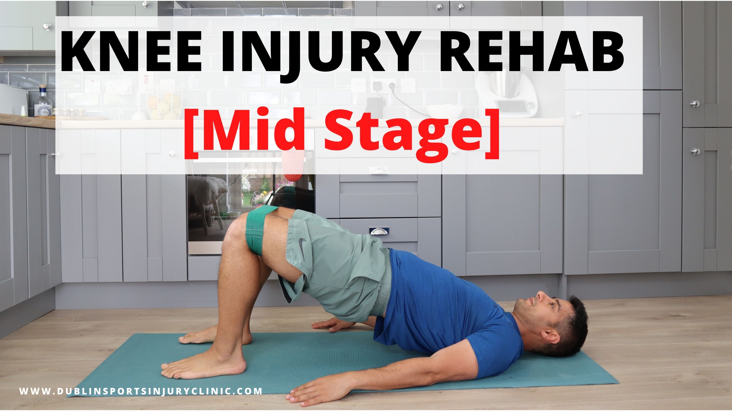 Knee Injury Rehabilitation (Gluteus Muscle Activation)