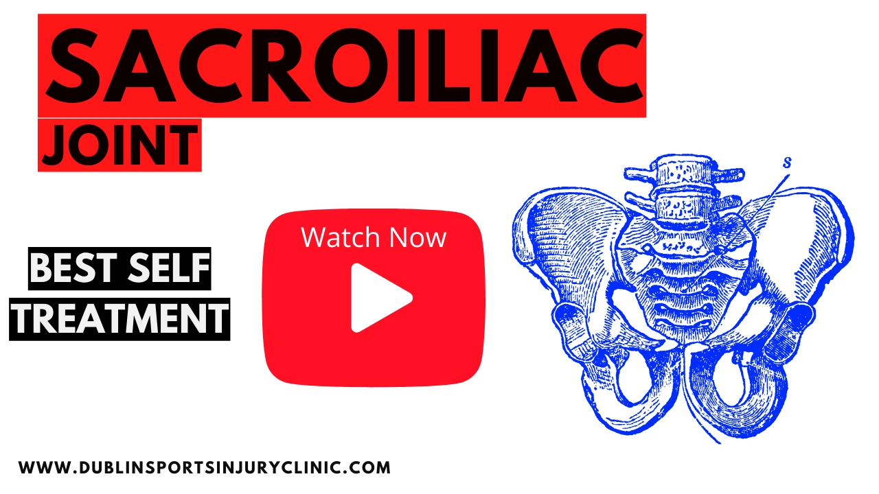 sacroiliac joint best self-treatment for pain relieve