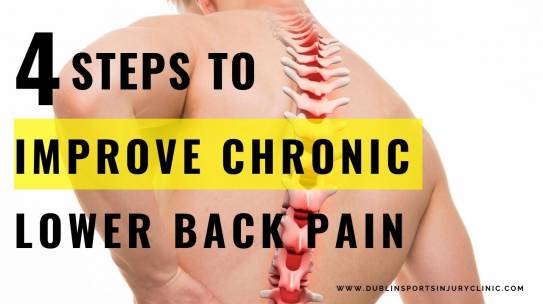 4 steps to improve chronic lower back pain