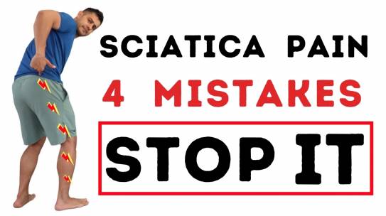 4 Mistakes with Sciatica Pain